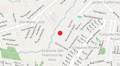 Mapa de Residencial Sonho Verde