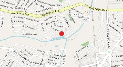 Mapa de Chácara São José
