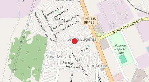 Mapa de Santa Eugênia