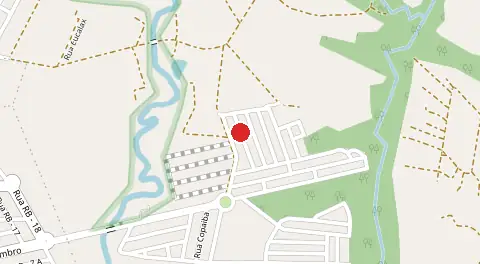 Mapa de Residencial Ecologico Araguaia