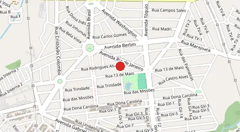 Mapa de Parque Industrial João Braz
