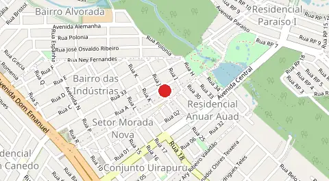 Mapa de Morada Nova