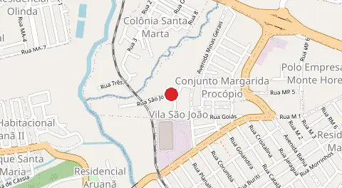 Mapa de Vila São João