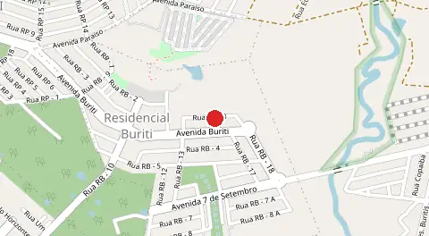 Mapa de Residencial Paraíso