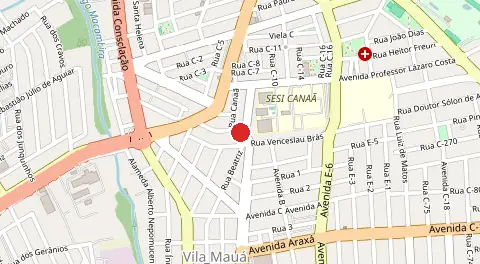 Mapa de Vila Canaa