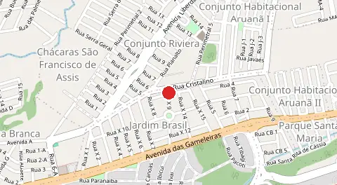 Mapa de Jardim Brasil