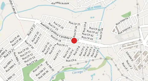 Mapa de Loteamento Carolina Park