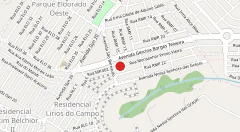 Mapa de Residencial Monte Pascoal