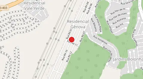 Mapa de Residencial Genova