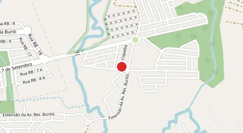 Mapa de Residencial Bosque Sereno