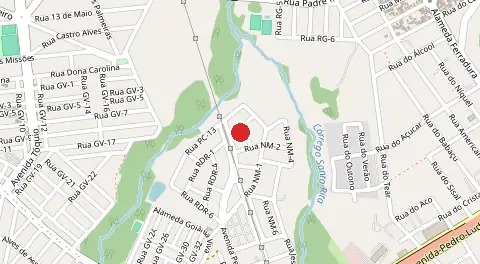 Mapa de Residencial Dom Rafael