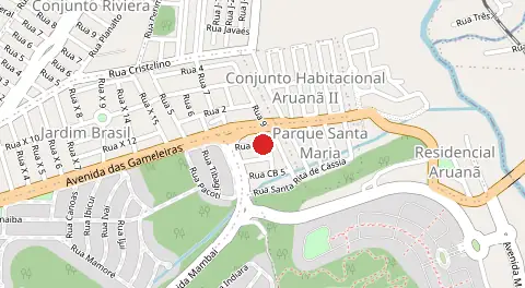 Mapa de Residencial Clea Borges