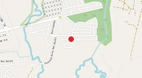 Mapa de Residencial Bosque das Flores