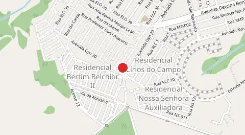 Mapa de Residencial Santa Efigenia