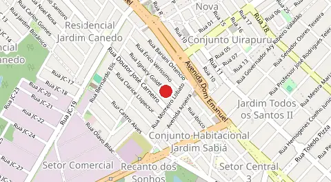 Mapa de Jardim Canedo I