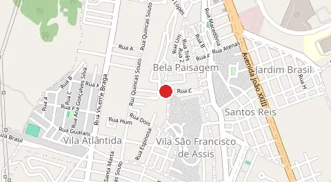 Mapa de Bela Paisagem