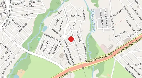 Mapa de Residencial Nunes de Morais
