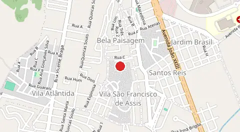 Mapa de Vila São Francisco de Assis