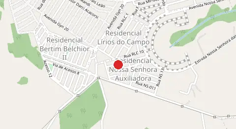 Mapa de Residencial Nossa Senhora Auxiliadora