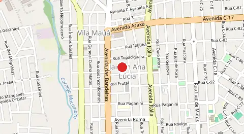 Mapa de Ana Lúcia
