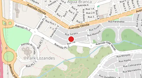 Mapa de Araguaia
