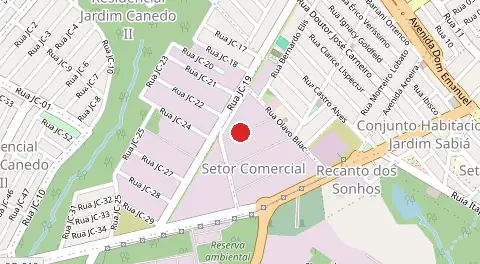 Mapa de Setor Comercial