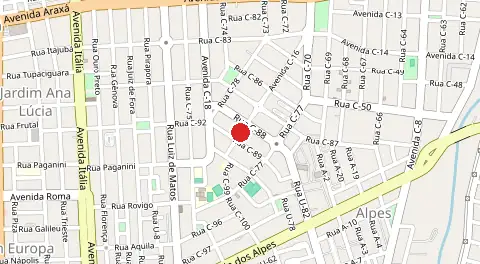 Mapa de Setor Sudoeste