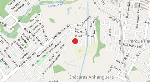Mapa de Jardim das Oliveiras