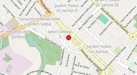 Mapa de Setor Central