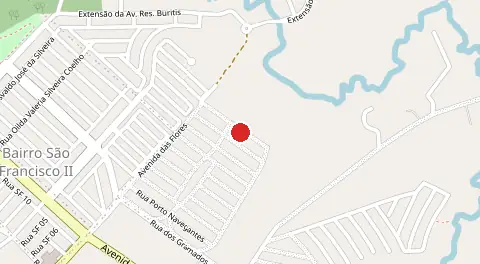 Mapa de Residencial Porto Real