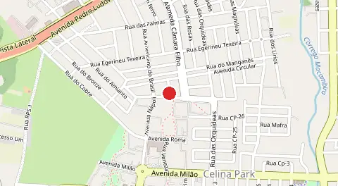 Mapa de Parque Oeste Industrial