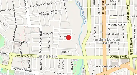 Mapa de Vila Luciana