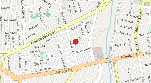 Mapa de Vila Bela