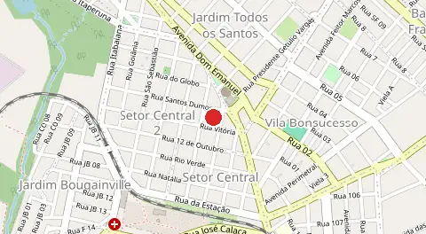 Mapa de Vila Santa Rosa