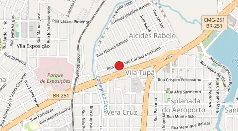 Mapa de Alcides Rabelo