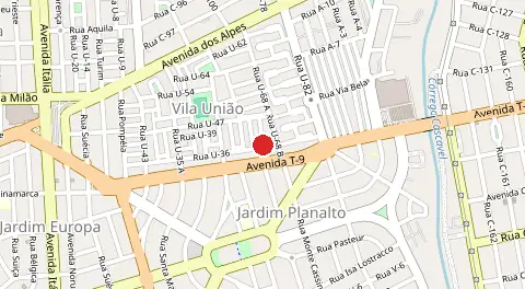 Mapa de Vila União