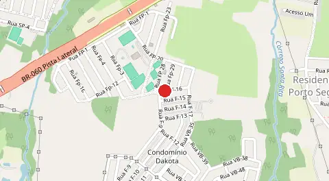 Mapa de Recreio dos Funcionarios Publicos