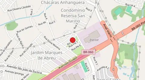 Mapa de Ponta Negra