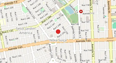 Mapa de Nova Suica