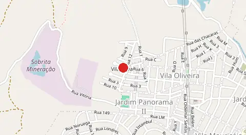 Mapa de Vila Oliveira