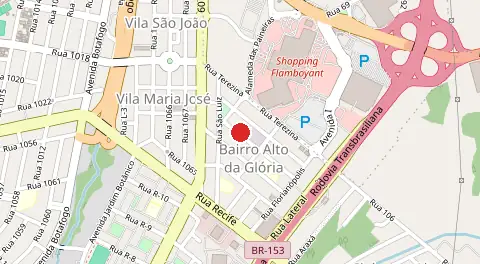 Mapa de Alto da Glória
