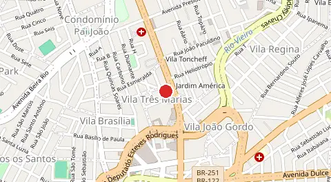 Mapa de Vila João Gordo