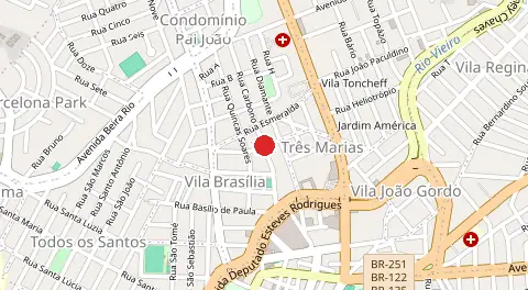 Mapa de Vila Brasilia