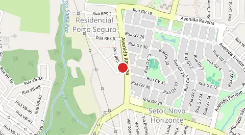 Mapa de Residencial Porto Seguro