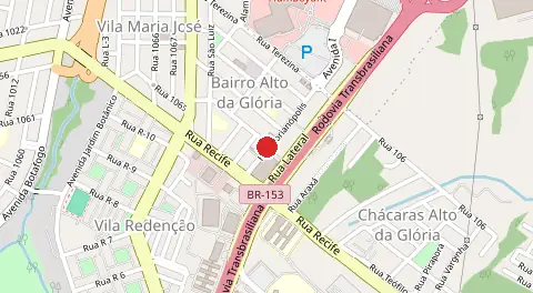 Mapa de Setor Alto da Glória