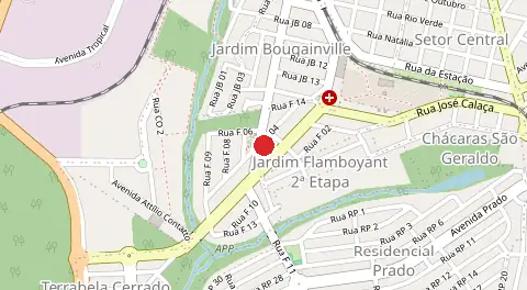 Mapa de Jardim Flamboyant
