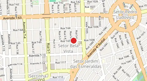 Mapa de Setor Bela Vista