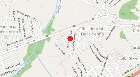 Mapa de Residencial Della Penna