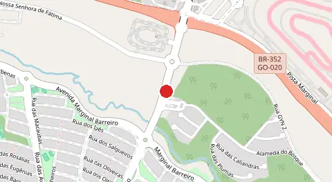 Mapa de Jardins Milao