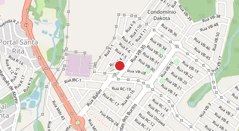 Mapa de Residencial Florida